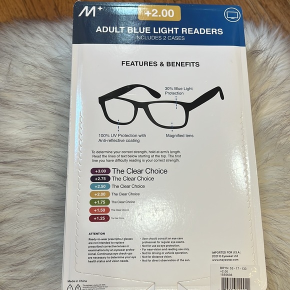 Adult Blue Light Readers, includes 2 pairs!!!😍😍 - Picture 2 of 3